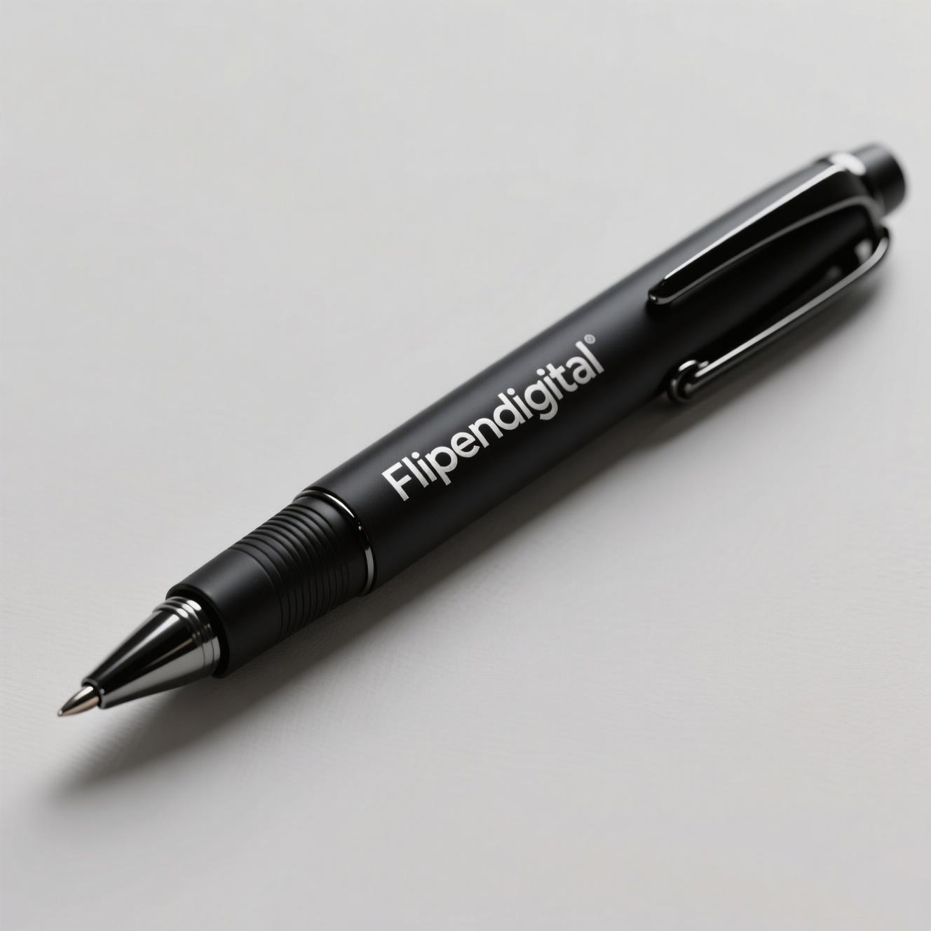 Black Flipondigital Pen